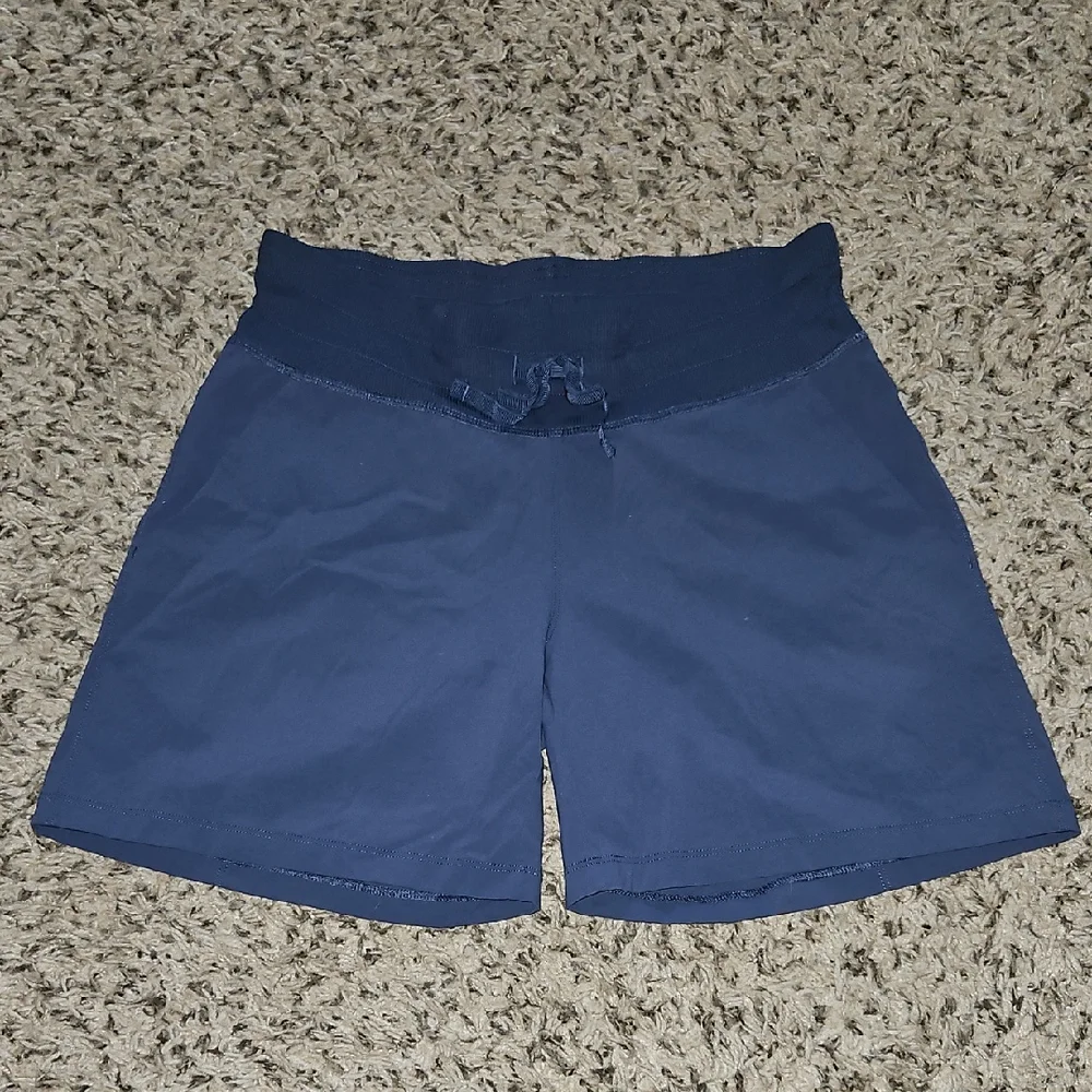 Tuff Athletics Dark Blue Women's Athletic Shorts - Picture 1 of 2
